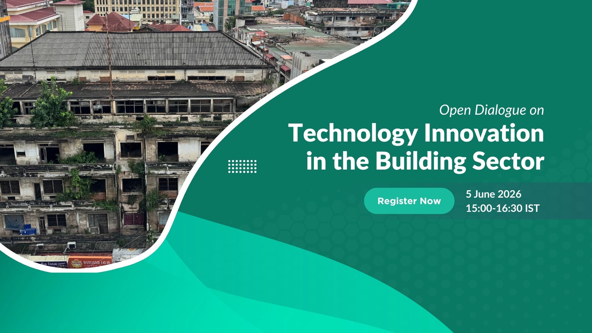Open Dialogue: Technology Innovation in the Building Sector in India